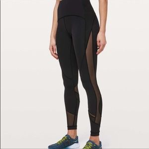 {Lululemon} Clear the court tights 28”